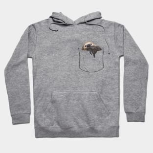 Peeking Pocket Pet - Sleepy Sloth Hoodie